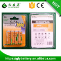 CFL AA 3800mah rechargeable cfl batteries ni-mh battery nimh battery